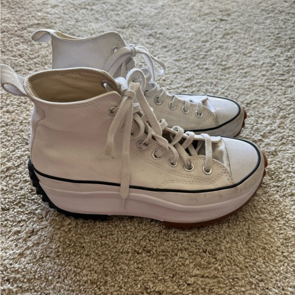 Run Star hike canvas platform size 8.5 in good condition - Picture 1 of 7